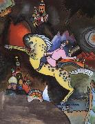 Wassily Kandinsky Rozsaszin lovas oil